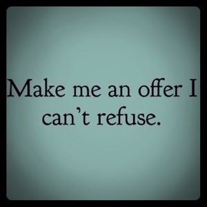 Reasonable offers welcomed!